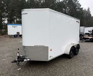 Thumbnail Photo of Used 2025 6X12 +V-Nose 7,700LB GVW Cargo Trailer - Barn Doors 
