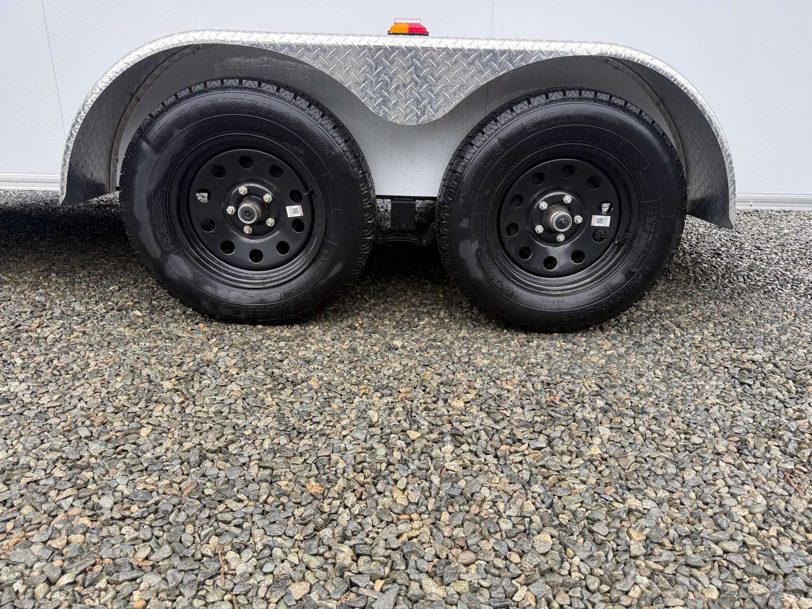 Photo of Used 2025 6X12 +V-Nose 7,700LB GVW Cargo Trailer - Barn Doors 