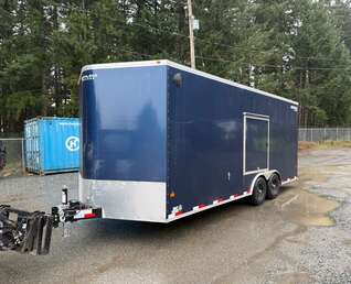 Thumbnail Photo of 2026 Royal 8.5x20 + V-Nose 11,400lb GVW Cargo Trailer - Escape Door - Rear Ramp Door 