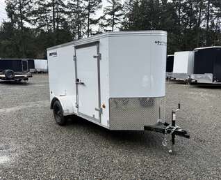 Thumbnail Photo of 2026 Royal 5x10 +V-Nose 2,990lb GVW Cargo Trailer - Side Door - Rear Ramp Door 