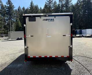 Thumbnail Photo of 2026 Royal 8.5x16 +V-Nose 11,400lb GVW Cargo Trailer - Ramp Door