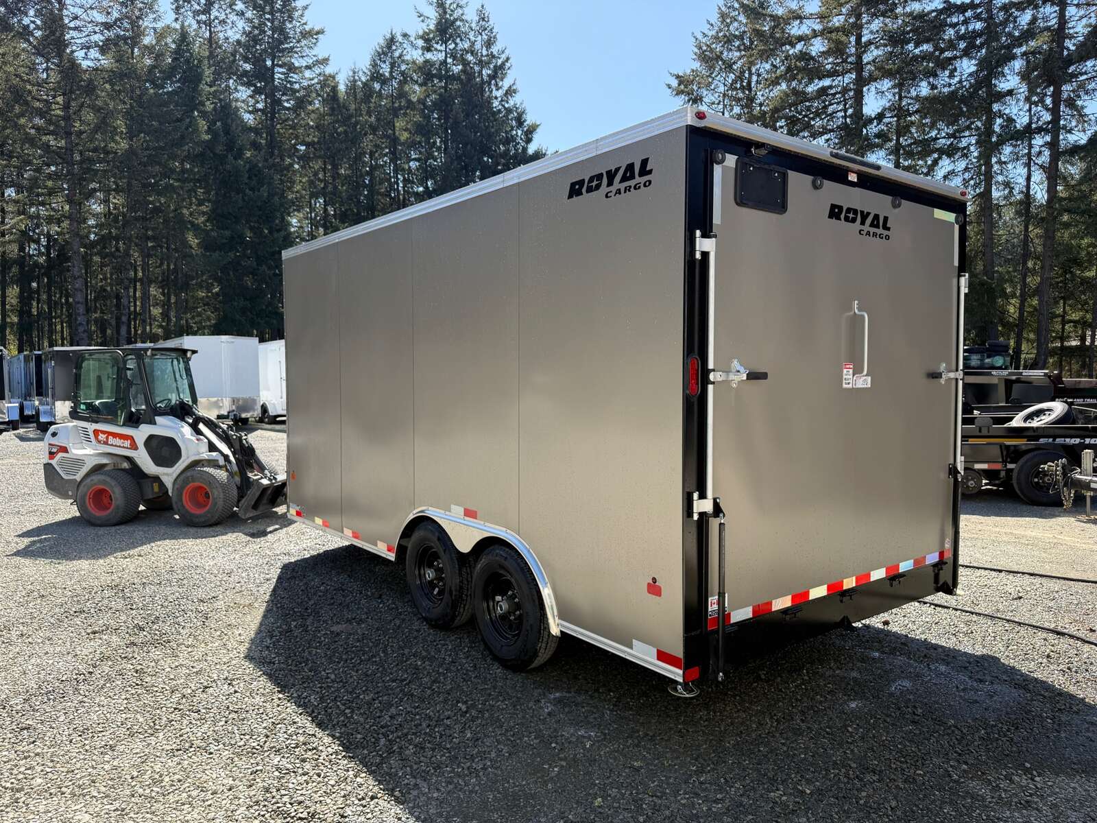 Photo of 2026 Royal 8.5x16 +V-Nose 11,400lb GVW Cargo Trailer - Ramp Door