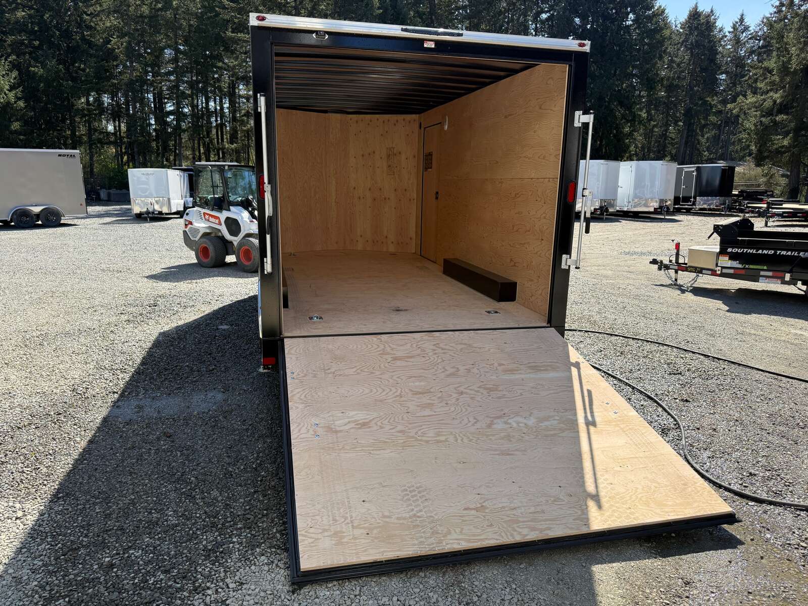 Photo of 2026 Royal 8.5x16 +V-Nose 11,400lb GVW Cargo Trailer - Ramp Door