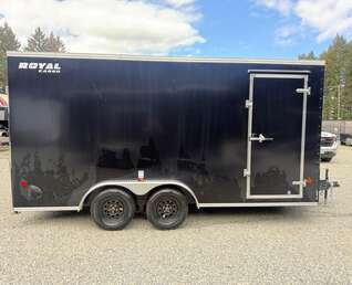 Thumbnail Photo of 2026 Royal Cargo 7.5x16 +V 7,700lb GVW - 86" Interior - Ramp Door