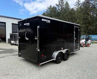 Thumbnail Photo of 2026 Royal Cargo 7.5x16 +V 7,700lb GVW - 86" Interior - Ramp Door