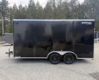 Thumbnail Photo of 2026 Royal Cargo 7.5x16 +V 7,700lb GVW - 86" Interior - Ramp Door