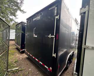Thumbnail Photo of 2026 Royal 8.5x16 +V-Nose 11,400lb GVW Cargo Trailer - Ramp Door 
