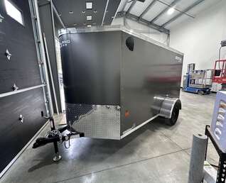 Thumbnail Photo of 2026 Royal 5x10 +V-Nose 2,990lb GVW Cargo Trailer - Side Door - Ramp Door 