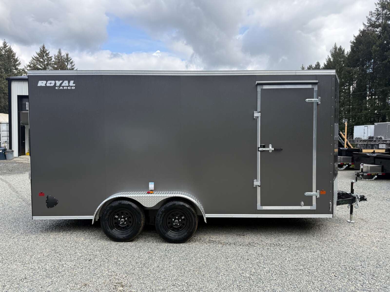 Photo of 2026 Royal Cargo 7X16+V 7700LB GVWR - RAMP DOOR