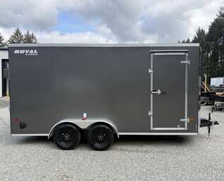 Thumbnail Photo of 2026 Royal Cargo 7X16+V 7700LB GVWR - RAMP DOOR