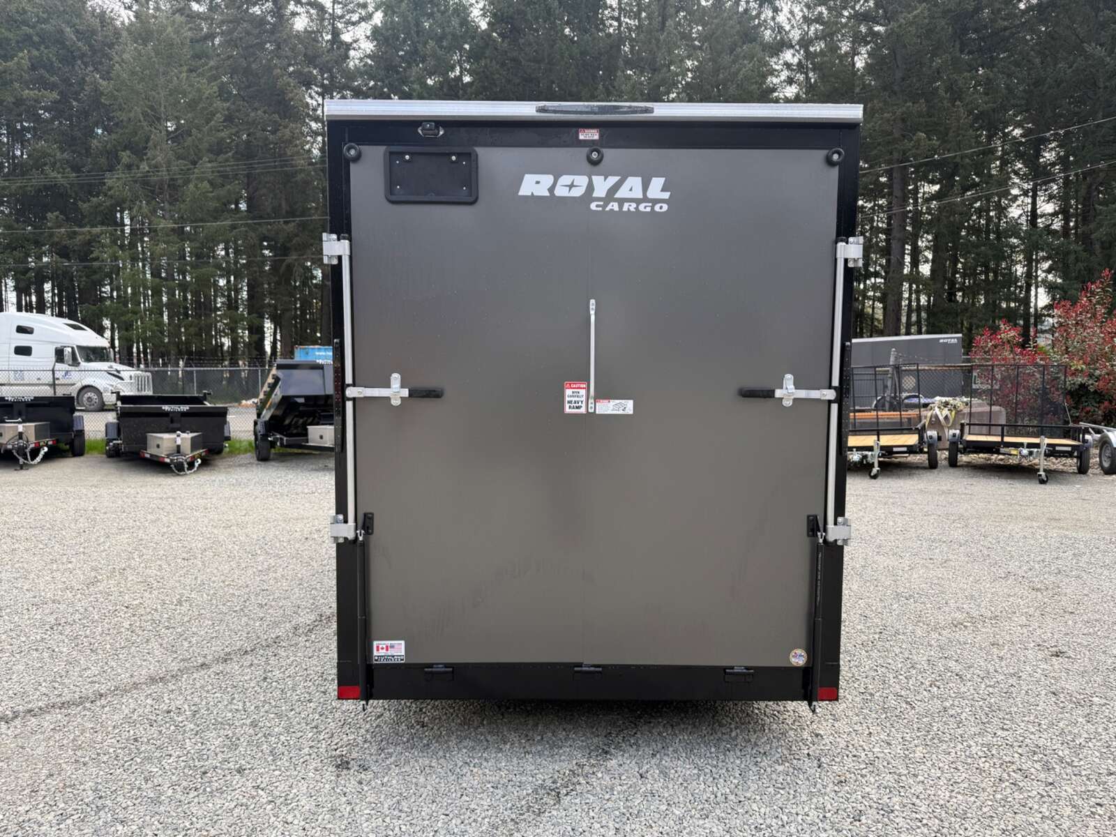 Photo of 2026 Royal Cargo 7X16+V 7700LB GVWR - RAMP DOOR