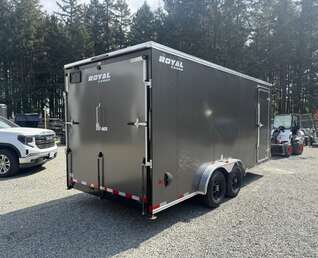 Thumbnail Photo of 2026 Royal Cargo 7.5x18+V 11,400lb GVWR - 86" Interior - Rear Ramp Door 