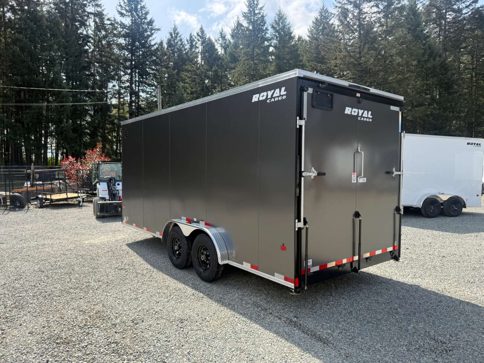 Photo of 2026 Royal Cargo 7.5x18+V 11,400lb GVWR - 86" Interior - Rear Ramp Door 