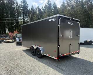Thumbnail Photo of 2026 Royal Cargo 7.5x18+V 11,400lb GVWR - 86" Interior - Rear Ramp Door 