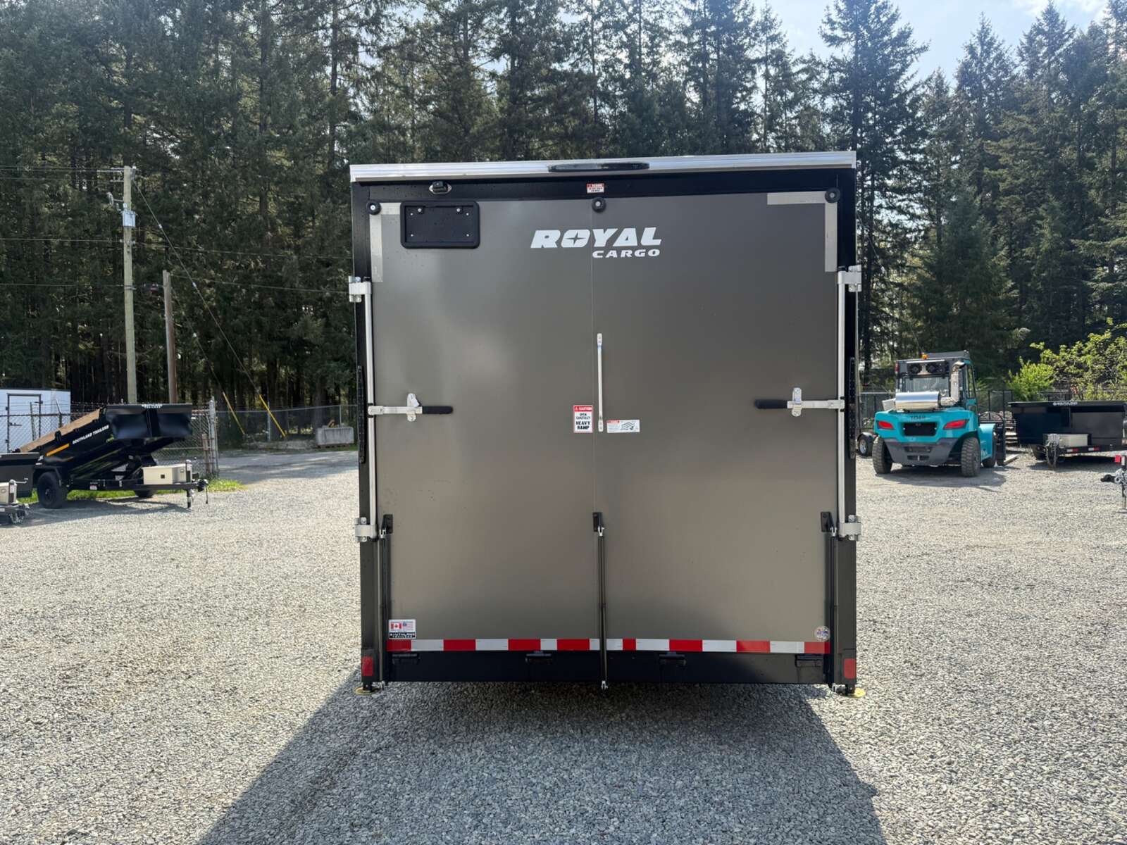 Photo of 2026 Royal Cargo 7.5x18+V 11,400lb GVWR - 86" Interior - Rear Ramp Door 