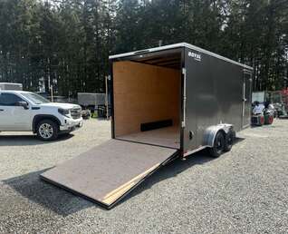 Thumbnail Photo of 2026 Royal Cargo 7.5x18+V 11,400lb GVWR - 86" Interior - Rear Ramp Door 