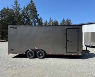 Thumbnail Photo of 2026 ROYAL CARGO 8.5X20 +V-NOSE - CAR HAULER - BLACK OUT PACKAGE 