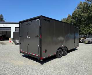 Thumbnail Photo of 2026 ROYAL CARGO 8.5X20 +V-NOSE - CAR HAULER - BLACK OUT PACKAGE 
