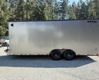 Thumbnail Photo of 2026 ROYAL CARGO 8.5X20 +V-NOSE - CAR HAULER - BLACK OUT PACKAGE 
