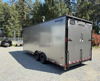 Thumbnail Photo of 2026 ROYAL CARGO 8.5X20 +V-NOSE - CAR HAULER - BLACK OUT PACKAGE 