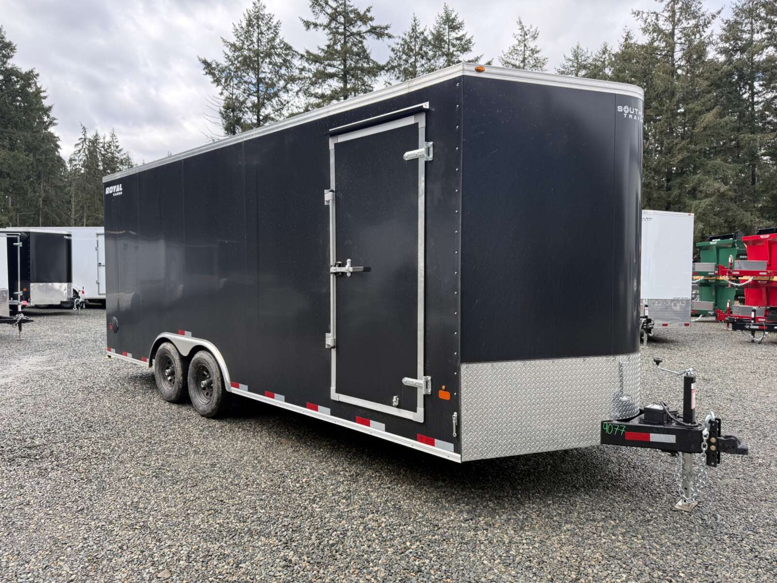 Photo of 2026 Royal 8.5x20 +V-Nose 11,400lb GVW Cargo Trailer - Ramp Door 
