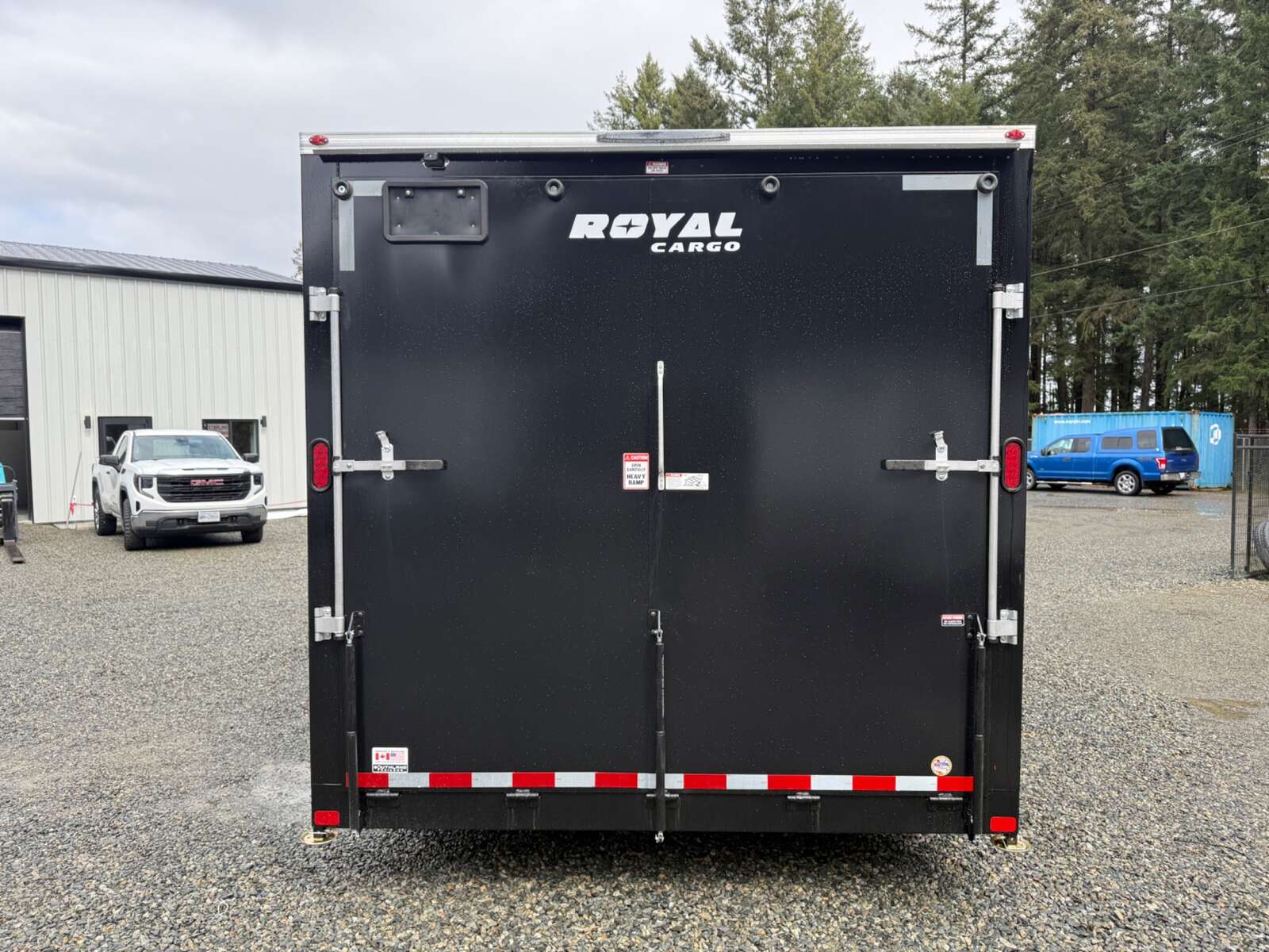 Photo of 2026 Royal 8.5x20 +V-Nose 11,400lb GVW Cargo Trailer - Ramp Door 