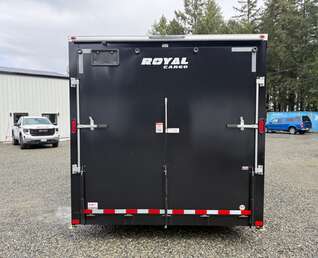 Thumbnail Photo of 2026 Royal 8.5x20 +V-Nose 11,400lb GVW Cargo Trailer - Ramp Door 
