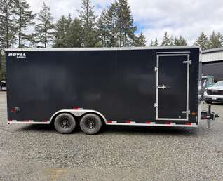 Thumbnail Photo of 2026 Royal 8.5x20 +V-Nose 11,400lb GVW Cargo Trailer - Ramp Door 