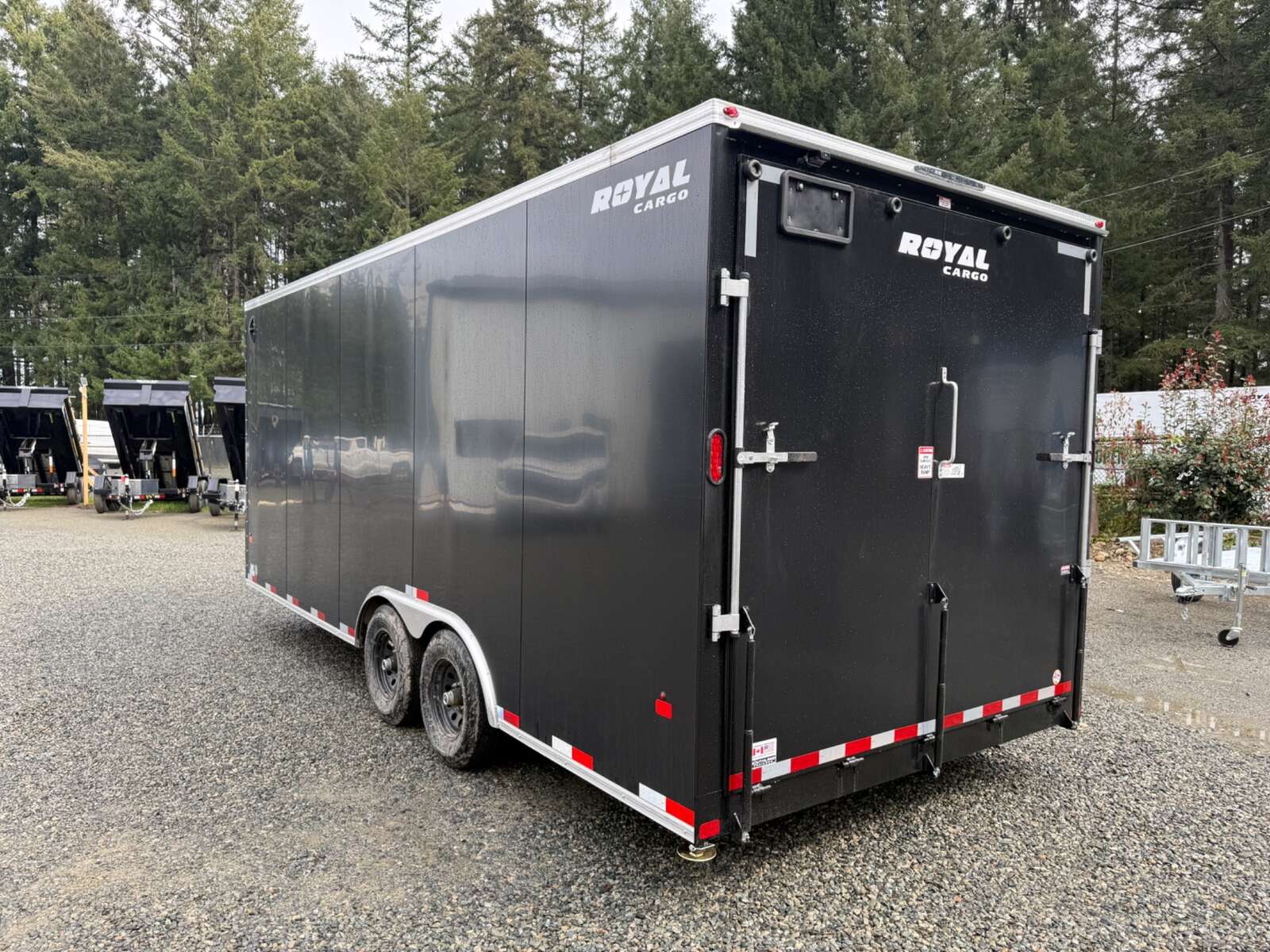 Photo of 2026 Royal 8.5x20 +V-Nose 11,400lb GVW Cargo Trailer - Ramp Door 