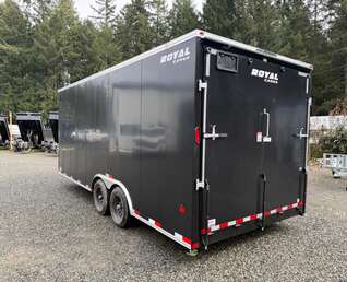 Thumbnail Photo of 2026 Royal 8.5x20 +V-Nose 11,400lb GVW Cargo Trailer - Ramp Door 