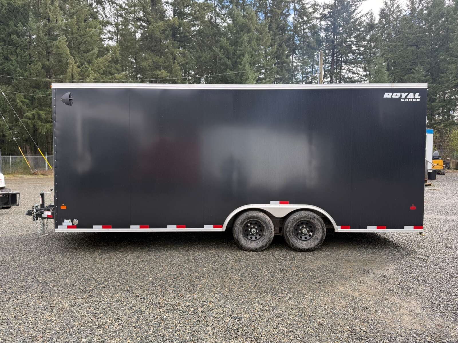 Photo of 2026 Royal 8.5x20 +V-Nose 11,400lb GVW Cargo Trailer - Ramp Door 