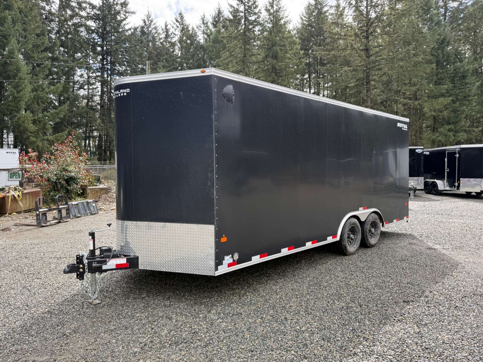 Photo of 2026 Royal 8.5x20 +V-Nose 11,400lb GVW Cargo Trailer - Ramp Door 