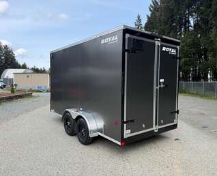 Thumbnail Photo of 2026 Royal Cargo 7X14+V 7700LB GVW BARN DOOR
