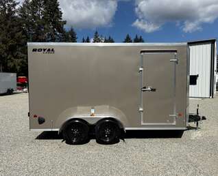 Thumbnail Photo of 2026 ROYAL CARGO 7X14+V 7700LB GVW - 86" INTERIOR - BARN DOOR