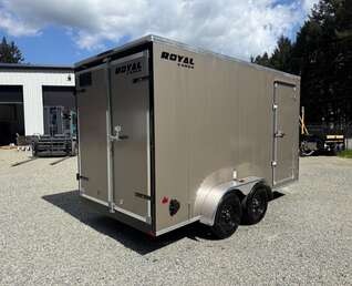 Thumbnail Photo of 2026 ROYAL CARGO 7X14+V 7700LB GVW - 86" INTERIOR - BARN DOOR