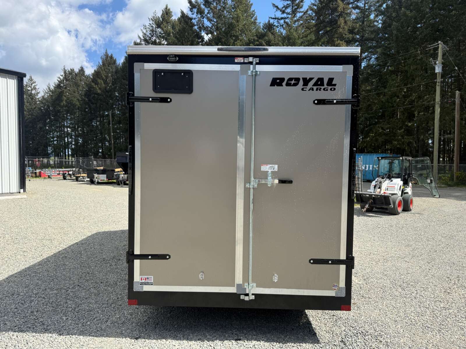 Photo of 2026 ROYAL CARGO 7X14+V 7700LB GVW - 86" INTERIOR - BARN DOOR