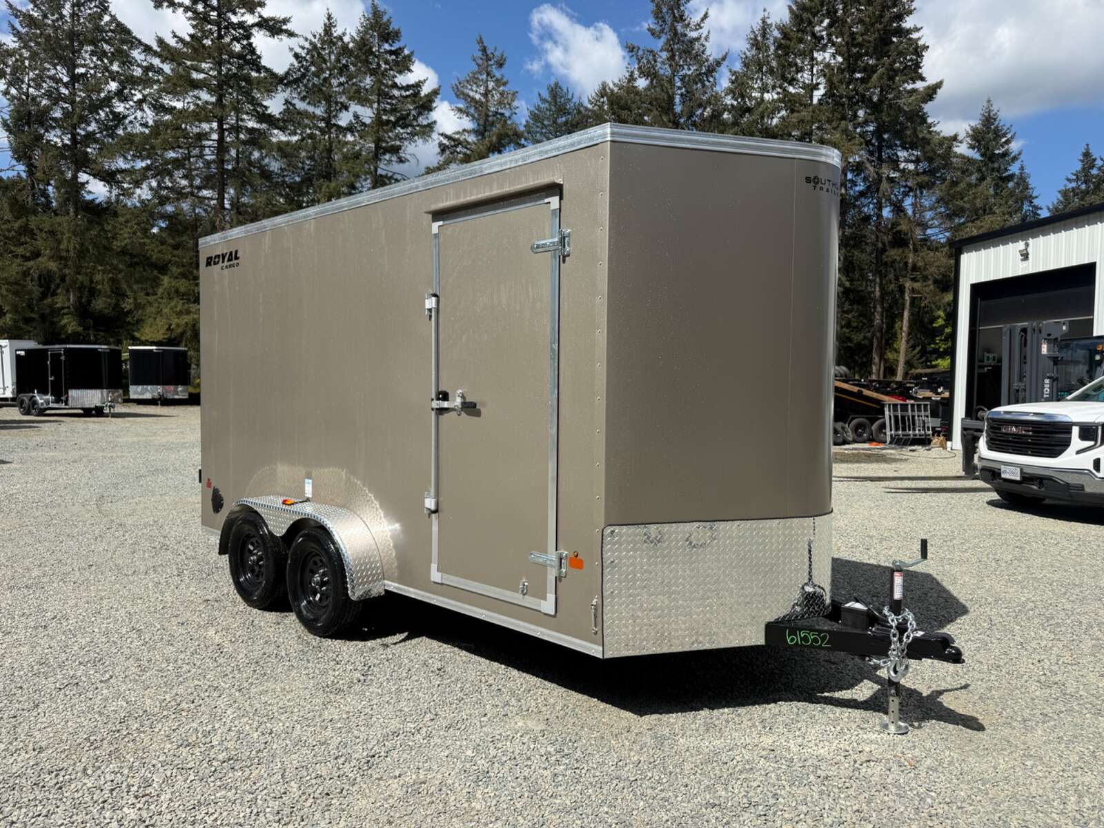 Photo of 2026 ROYAL CARGO 7X14+V 7700LB GVW - 86" INTERIOR - BARN DOOR