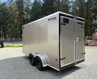 Thumbnail Photo of 2026 ROYAL CARGO 7X14+V 7700LB GVW - 86" INTERIOR - BARN DOOR