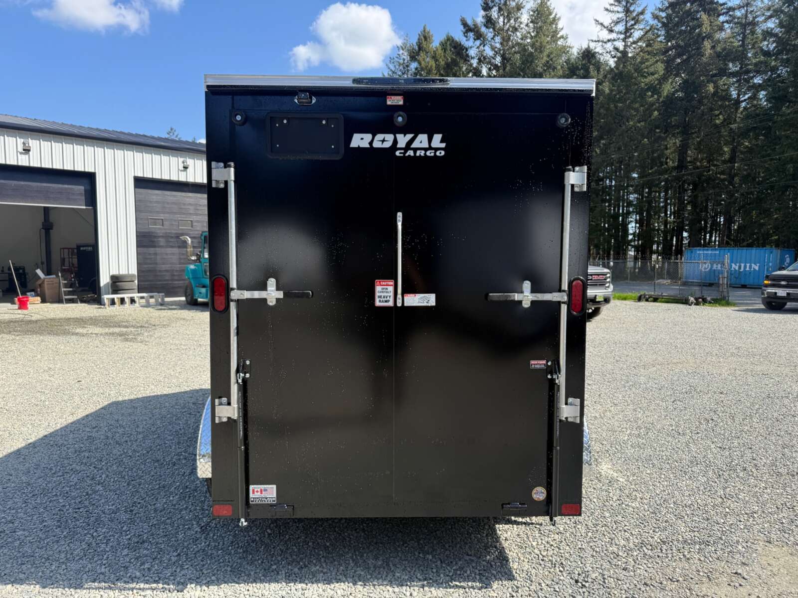 Photo of 2026 ROYAL 6X12 +V-NOSE 7,700LB GVW CARGO TRAILER - 78" INTERIOR - RAMP DOOR 