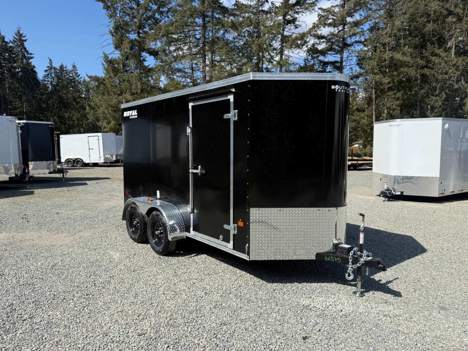 Photo of 2026 ROYAL 6X12 +V-NOSE 7,700LB GVW CARGO TRAILER - 78" INTERIOR - RAMP DOOR 