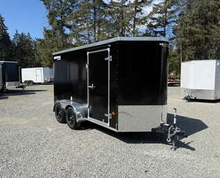 Thumbnail Photo of 2026 ROYAL 6X12 +V-NOSE 7,700LB GVW CARGO TRAILER - 78" INTERIOR - RAMP DOOR 