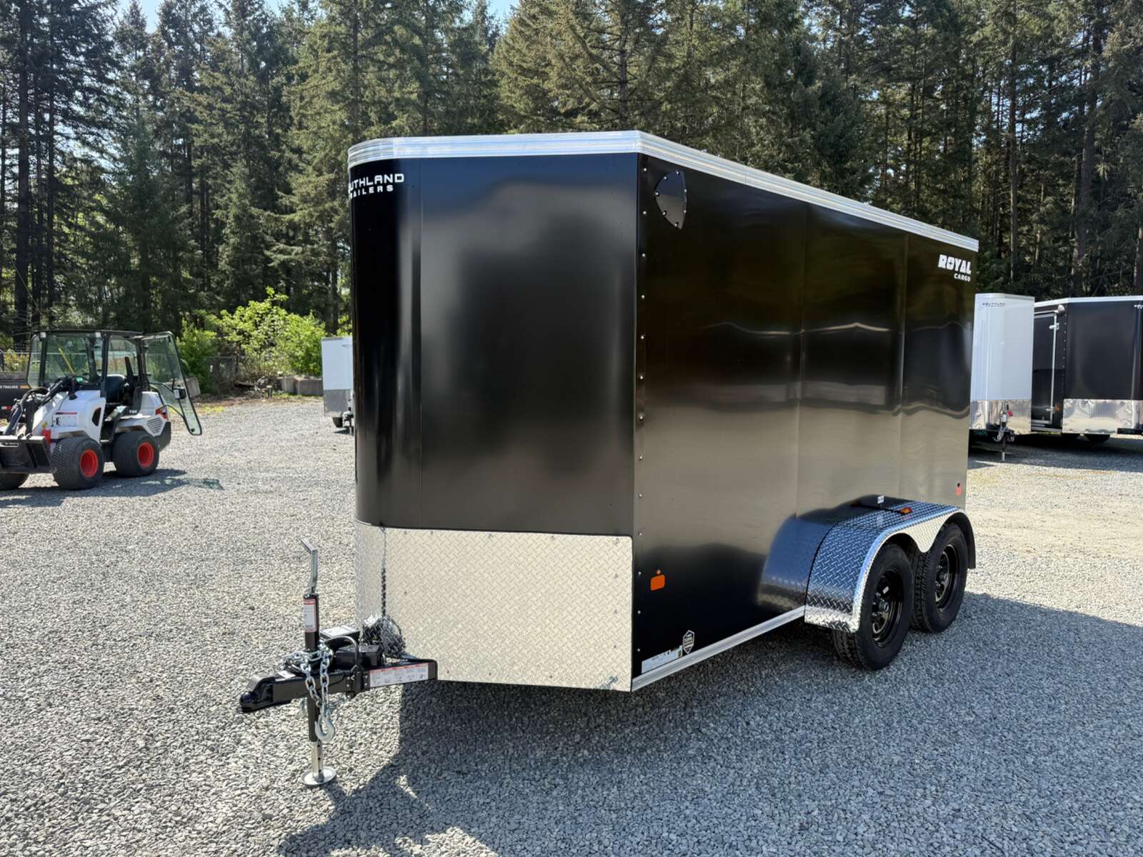 Photo of 2026 ROYAL 6X12 +V-NOSE 7,700LB GVW CARGO TRAILER - 78" INTERIOR - RAMP DOOR 