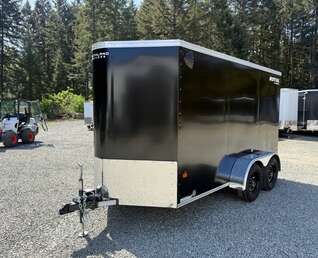 Thumbnail Photo of 2026 ROYAL 6X12 +V-NOSE 7,700LB GVW CARGO TRAILER - 78" INTERIOR - RAMP DOOR 
