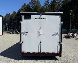 Thumbnail Photo of 2026 Royal Cargo 7.5x18+V 7,700lb GVWR - 86" Interior - Rear Ramp Door