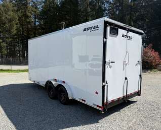 Thumbnail Photo of 2026 Royal Cargo 7.5x18+V 7,700lb GVWR - 86" Interior - Rear Ramp Door