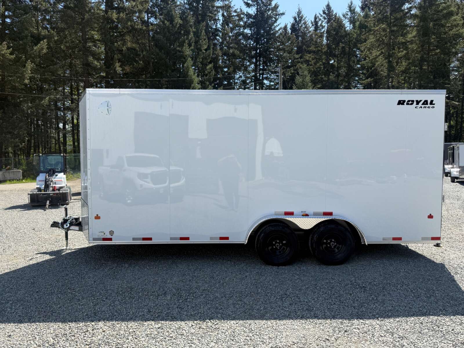 Photo of 2026 Royal Cargo 7.5x18+V 7,700lb GVWR - 86" Interior - Rear Ramp Door