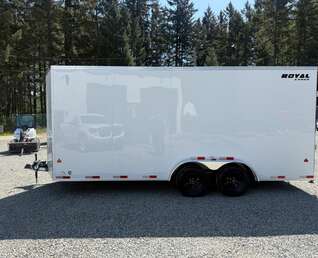 Thumbnail Photo of 2026 Royal Cargo 7.5x18+V 7,700lb GVWR - 86" Interior - Rear Ramp Door