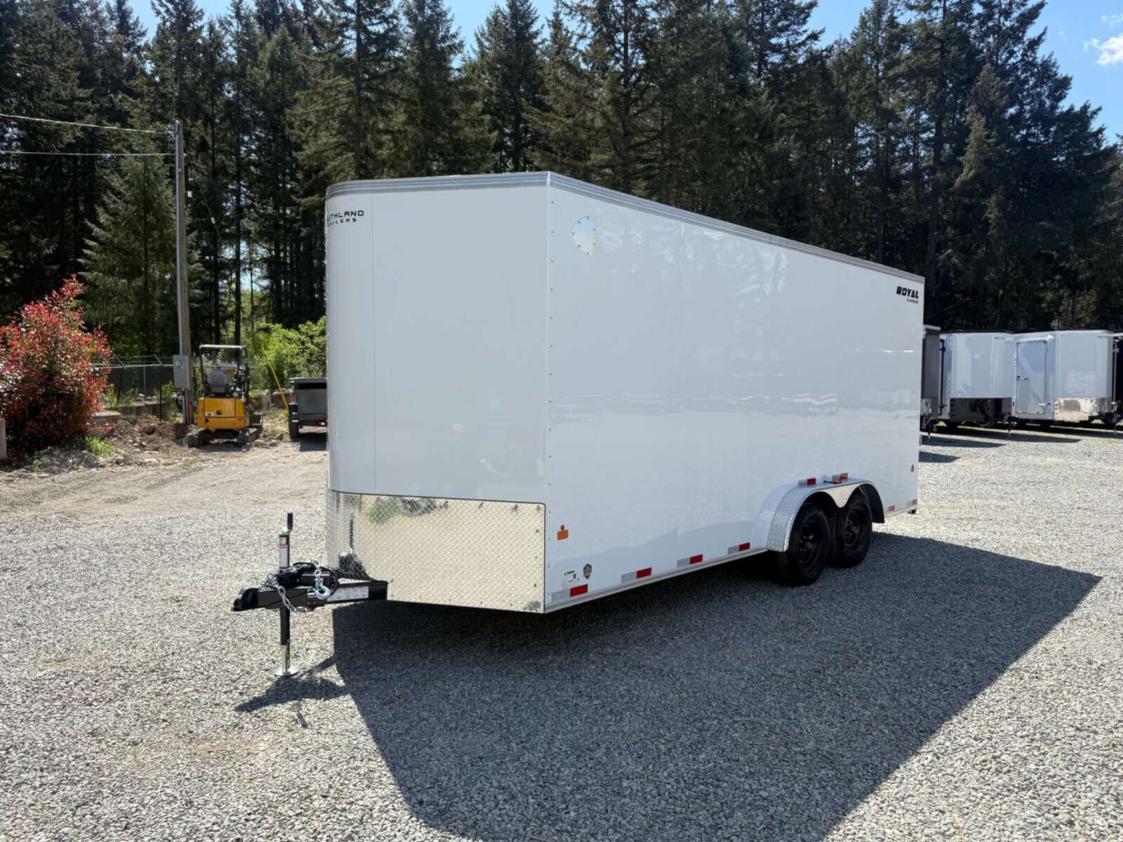 Photo of 2026 Royal Cargo 7.5x18+V 7,700lb GVWR - 86" Interior - Rear Ramp Door