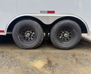 Thumbnail Photo of 2027 Royal 8.5x16 +V-Nose 11,400lb GVW Cargo Trailer - 86" Interior - Ramp Door