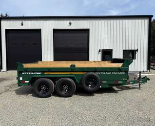 Thumbnail Photo of 2026 Southland 7X14 15,400LB GVW Dump Trailer - Green